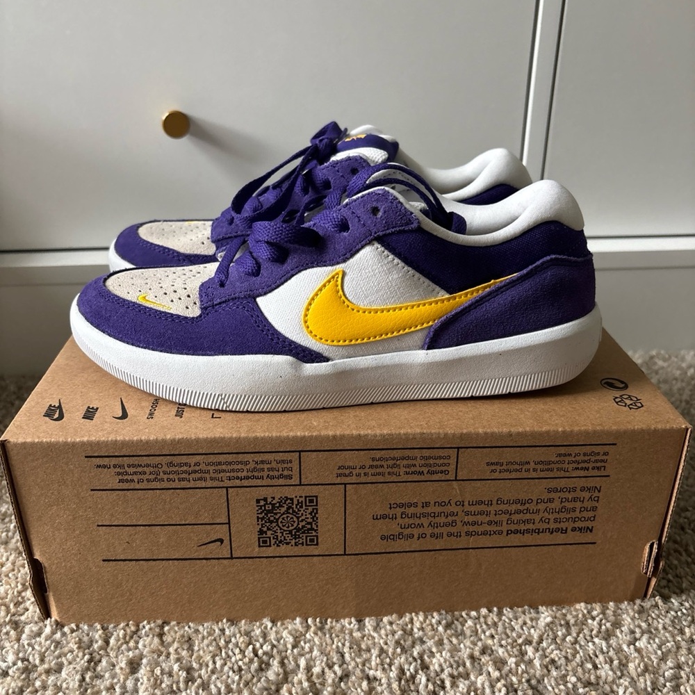 Nike SB Force 58 'Yellow Purple White' DV5477-500